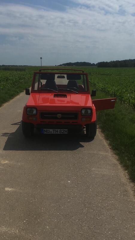 Rot Gebraucht 1978 Fiat 127 Abarth Cabrio | 20.000 € - Bild 1/4