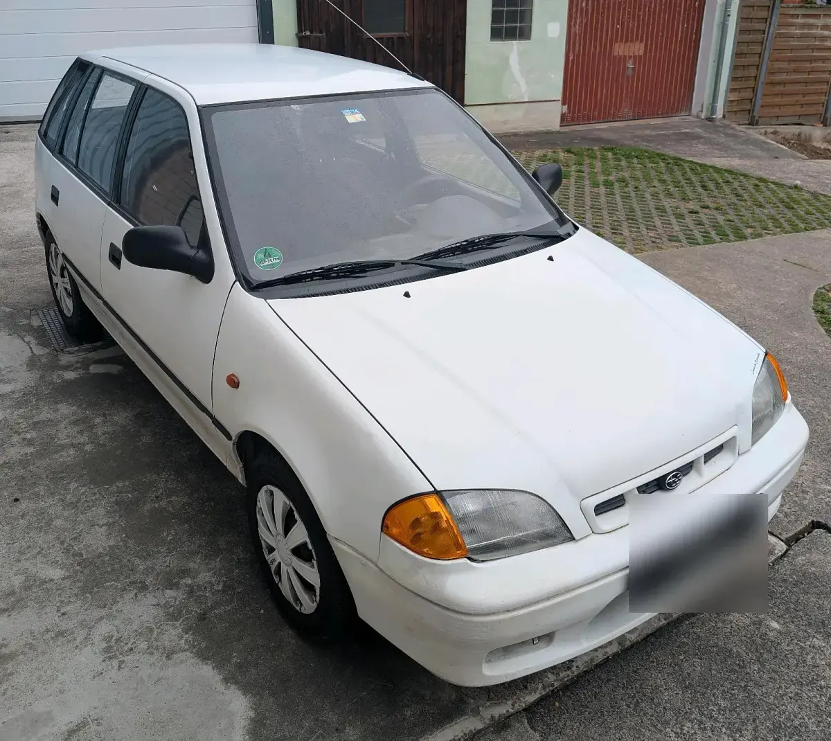 Gebraucht Subaru Justy 68 PS (50 kW) 1999 Weiß Kleinwagen