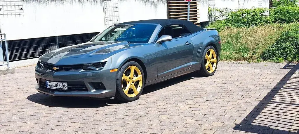 Gebraucht Chevrolet Camaro SS 405 PS (297 kW) 2014 Grau Cabrio