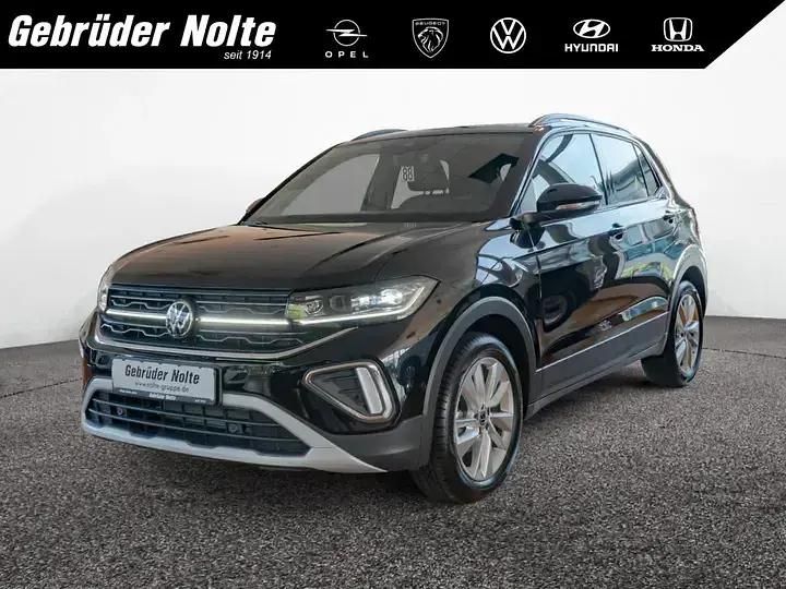 Deep black Neu 2025 VW T-Cross Goal SUV | 27.950 € (Teuer) - Bild 1/4