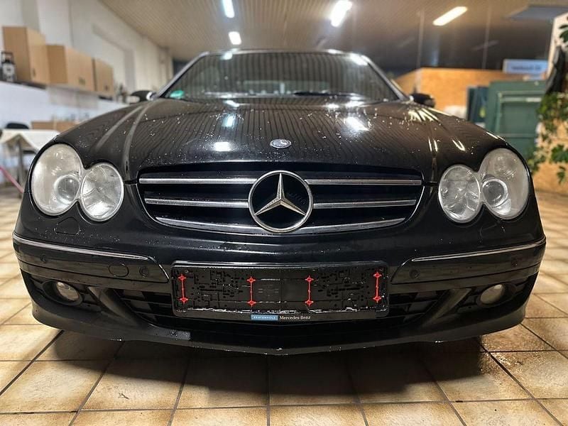 Gebraucht Mercedes CLK320 224 PS (164 kW) 2007 Schwarz Coupé