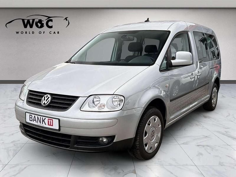 Gebraucht VW Caddy Maxi Life Team 102 PS (75 kW) 2010 Reflexsilber metallic Van / Kleinbus