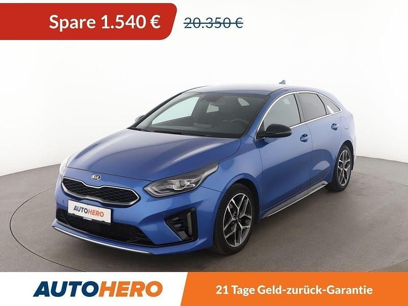 Blau Gebraucht 2019 Kia ProCeed GT-Line Kleinwagen | 18.810 € (Fairer Preis) - Bild 1/3