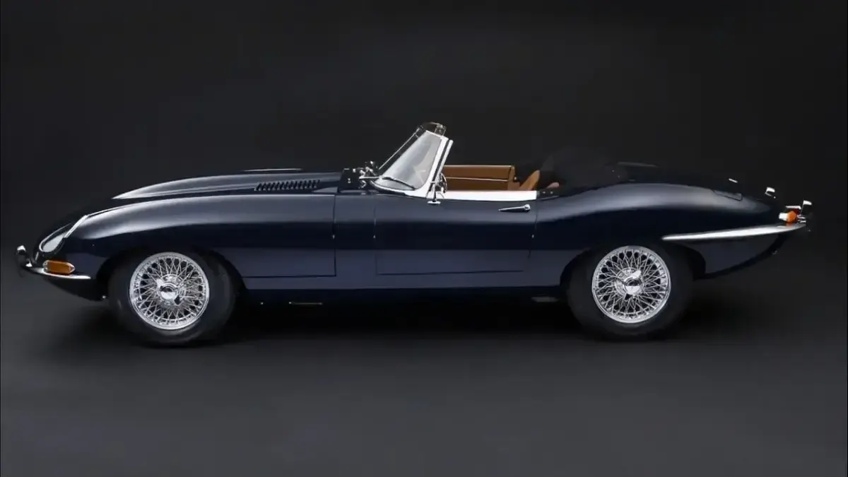 Gebraucht Jaguar E-Type 209 PS (153 kW) 1962 Blau Cabrio