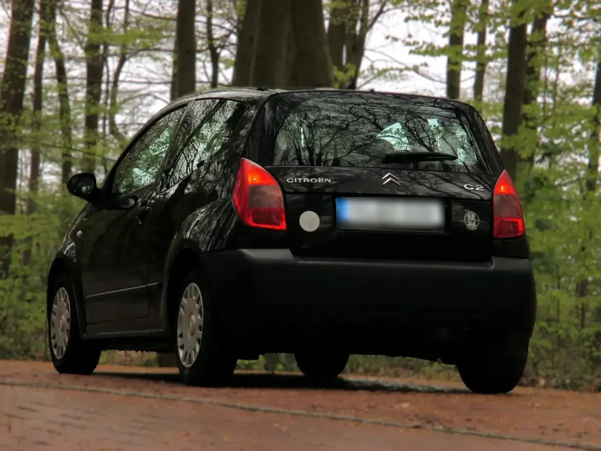 Gebraucht Citroën C2 60 PS (44 kW) 2003 Schwarz Kleinwagen