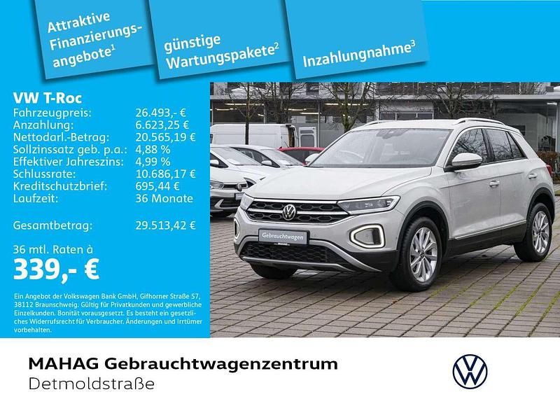 Ascotgrau Gebraucht 2024 VW T-Roc Style SUV | 26.493 € (Fairer Preis) - Bild 1/2