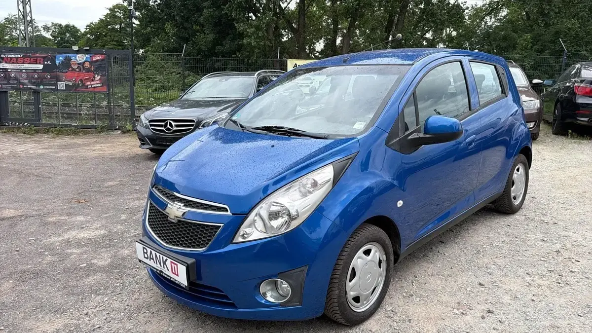 Gebraucht Chevrolet Spark 68 PS (50 kW) 2012 Blau Kleinwagen