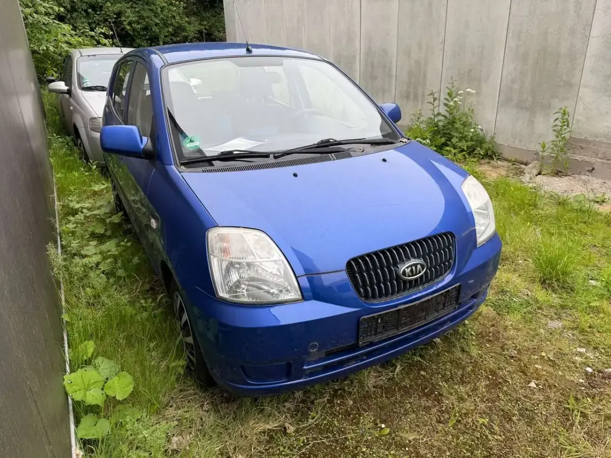 Gebraucht Kia Picanto LX 65 PS (47 kW) 2007 Cobalt blue Kleinwagen