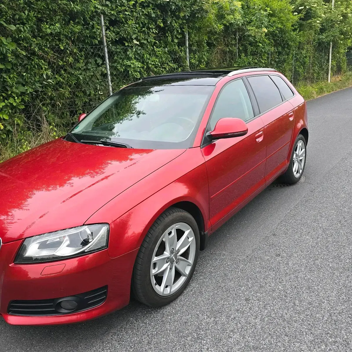 Gebraucht Audi A3 Sportback 110 PS (80 kW) 2010 Rot Kleinwagen