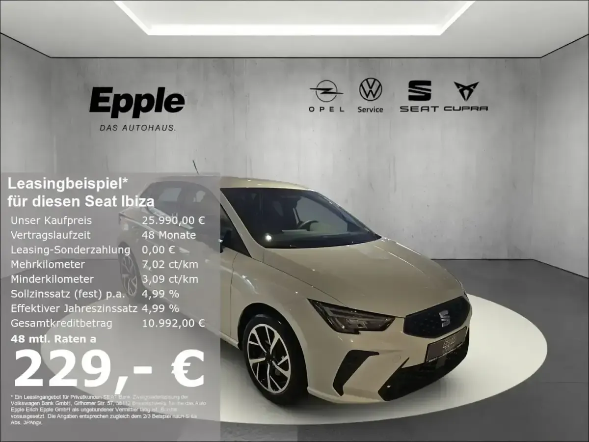 Gebraucht Seat Ibiza FR 116 PS (85 kW) 2026 Kleinwagen