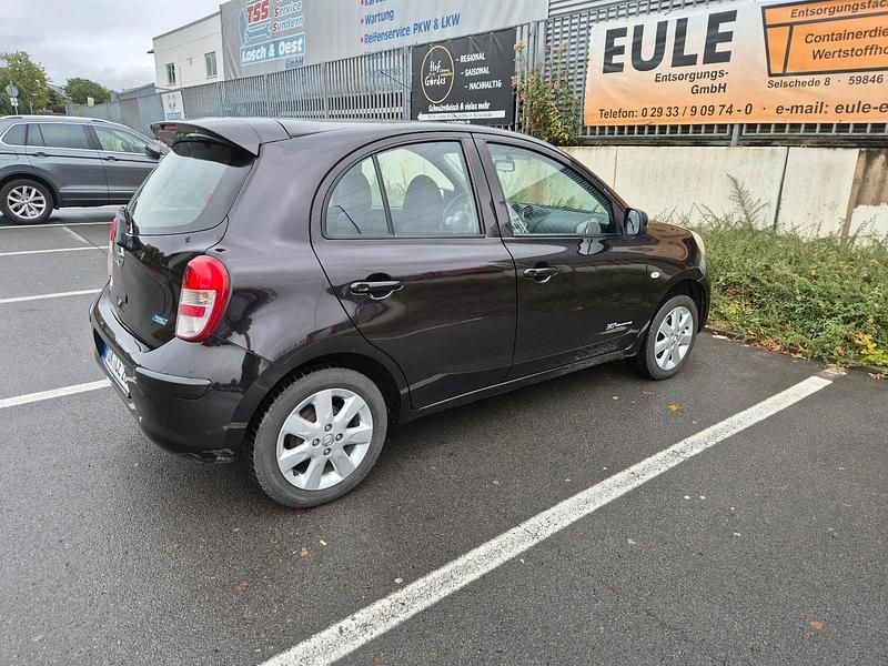 Schwarz Gebraucht 2013 Nissan Micra Kleinwagen | 3.400 € (Fairer Preis) - Bild 1/4
