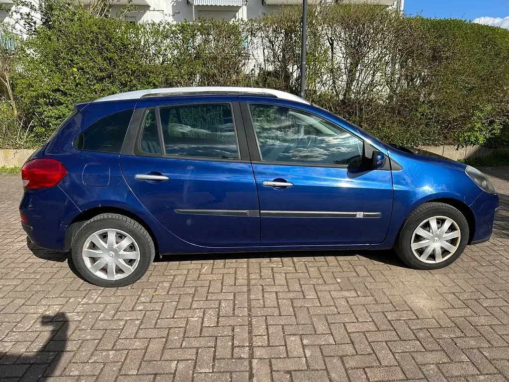 Gebraucht Renault Clio 101 PS (74 kW) 2008 Blau Limousine