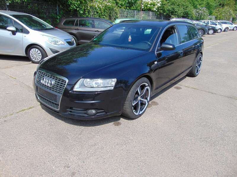 Phantomschwarz perleffekt Gebraucht 2005 Audi A6 S-Line Kombi | 4.999 € (Fairer Preis) - Bild 1/4