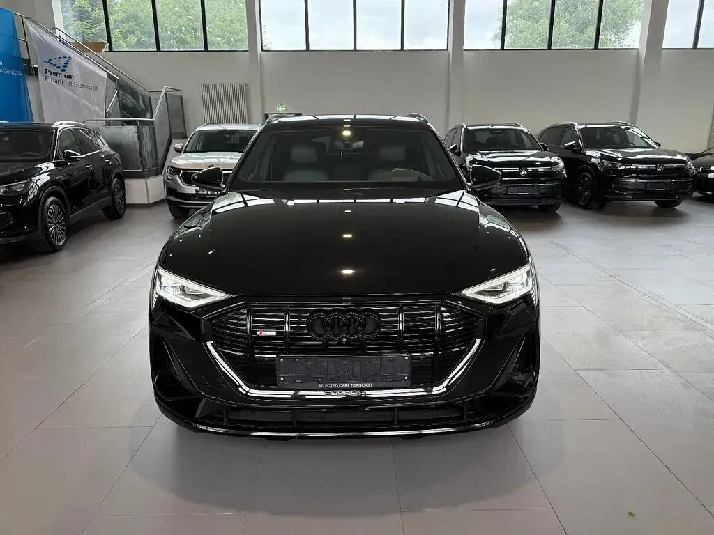 Gebraucht Audi e-tron S-Line 300 kW (408 PS) 2022 Schwarz SUV
