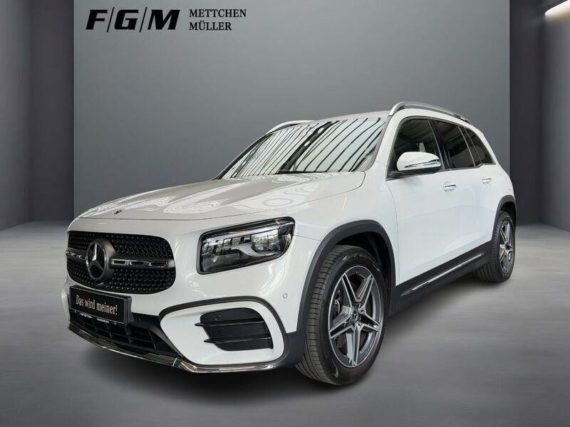 Digitalweiss metalliclack Gebraucht 2024 Mercedes GLB250 AMG Line Premium SUV | 52.590 € (Teuer) - Bild 1/2