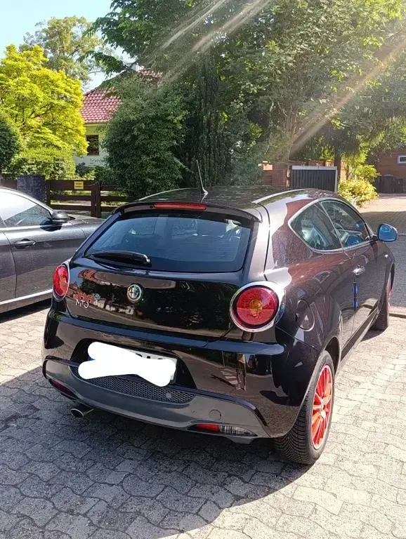 Gebraucht Alfa Romeo MiTo Super 105 PS (77 kW) 2011 Schwarz Kleinwagen
