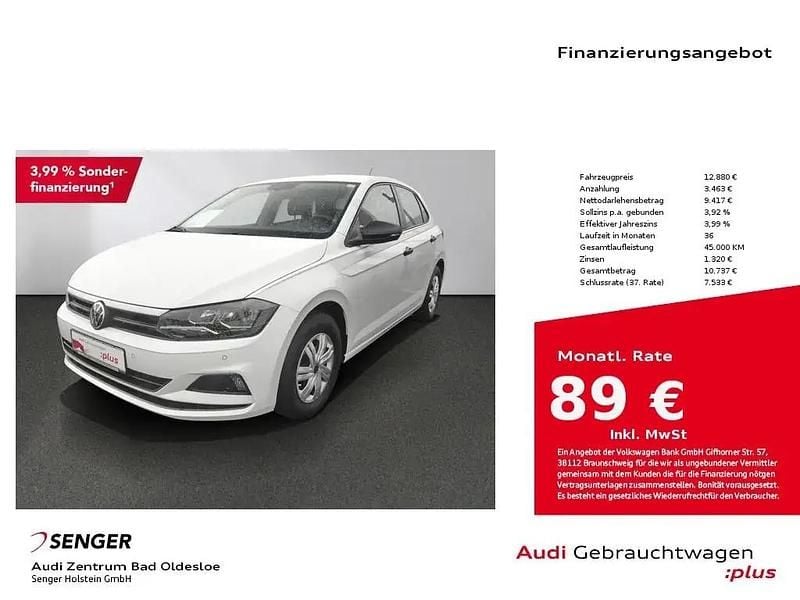 Weiß Gebraucht 2021 VW Polo Trendline | 12.880 € (Superpreis) - Bild 1/1