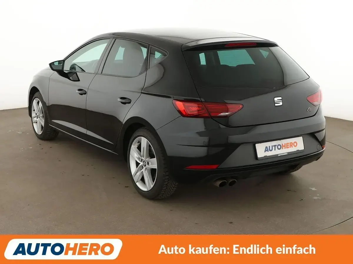 Gebraucht Seat Leon FR 179 PS (131 kW) 2018 Schwarz Limousine