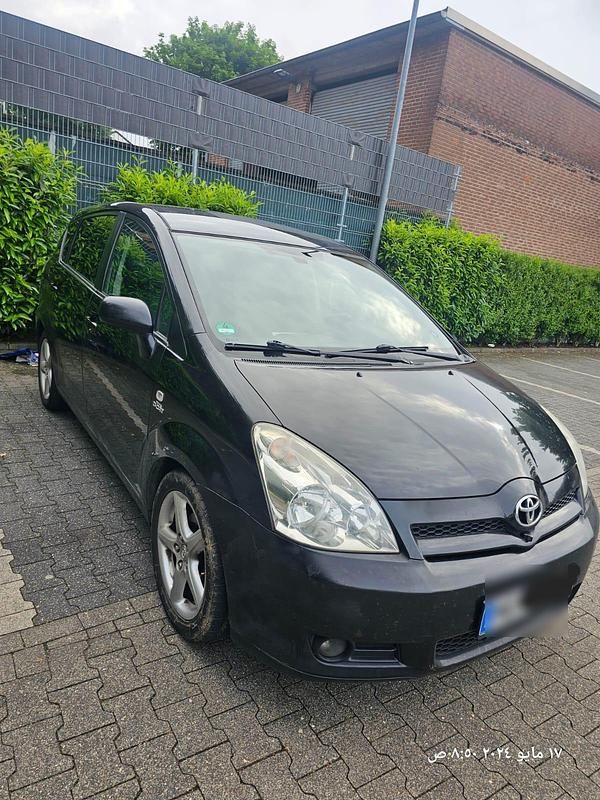 Schwarz Gebraucht 2008 Toyota Corolla Verso Van / Kleinbus | 2.500 € (Fairer Preis) - Bild 1/4