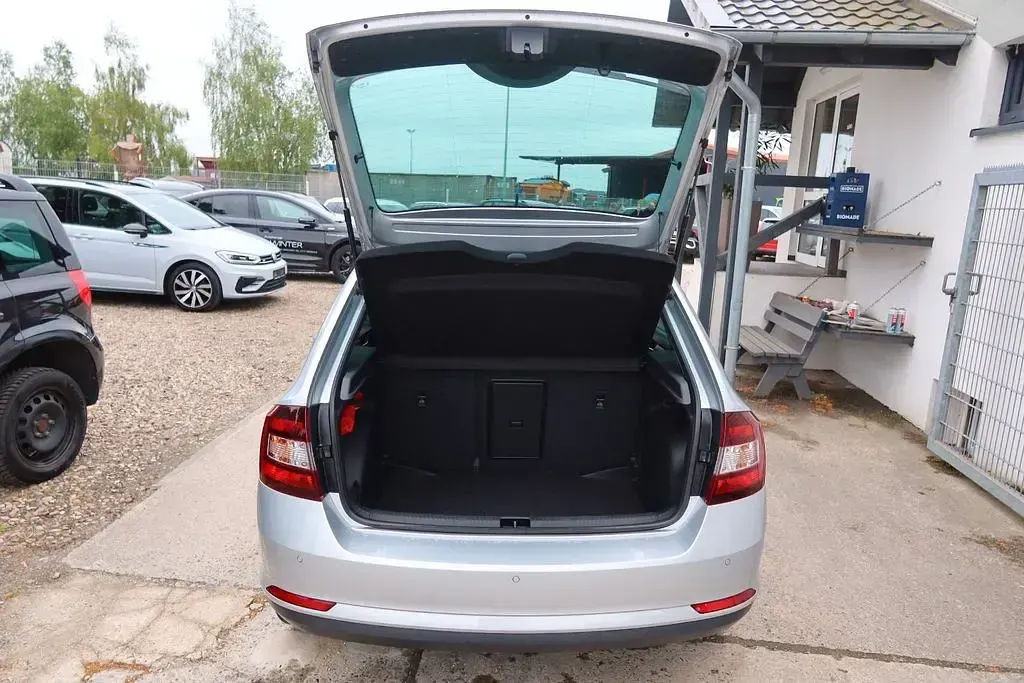 Gebraucht Skoda Rapid Clever 95 PS (69 kW) 2018 Silber Kleinwagen