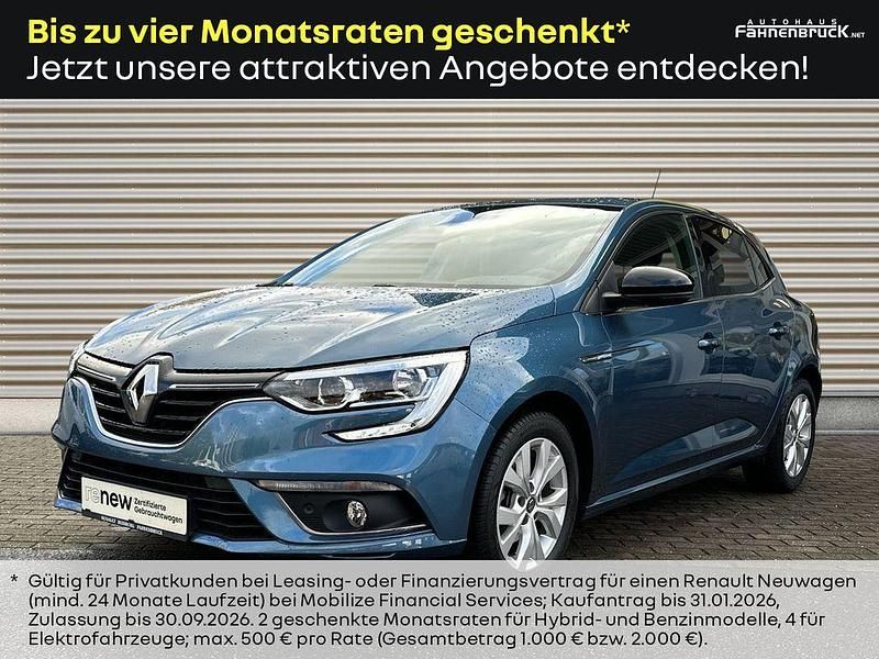 Blau Gebraucht 2020 Renault Mégane IV LIMITED Limousine | 15.790 € (Fairer Preis) - Bild 1/4