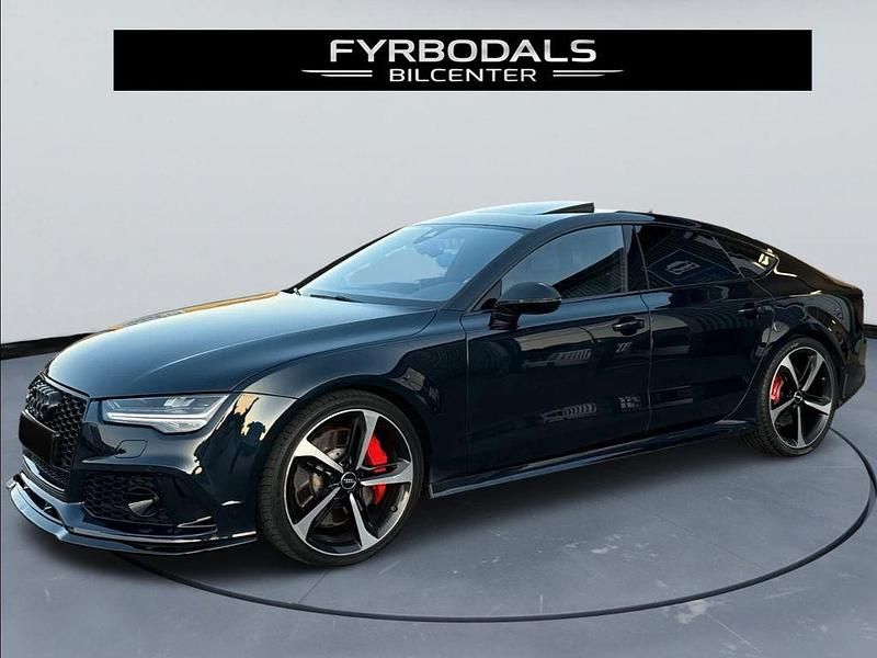 Gebraucht Audi RS7 Sport 560 PS (411 kW) 2015 Blau Kleinwagen