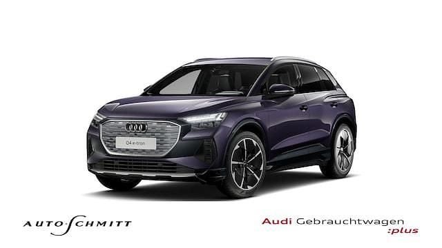 Auroraviolett metallic Gebraucht 2022 Audi Q4 e-tron Ambiente SUV | 43.480 € (Teuer) - Bild 1/4