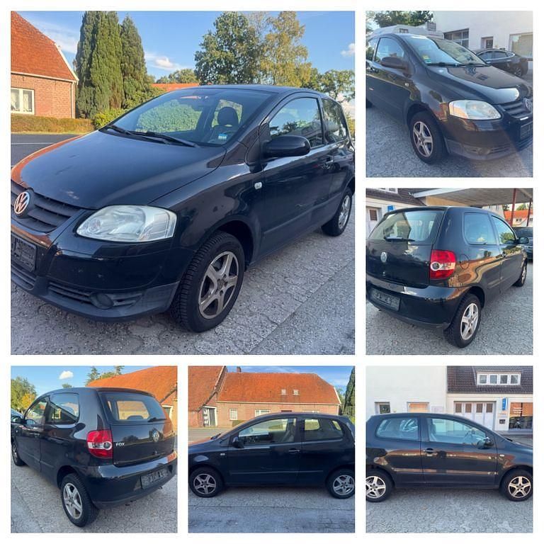 Gebraucht VW Fox Basis 54 PS (39 kW) 2008 Schwarz Kleinwagen