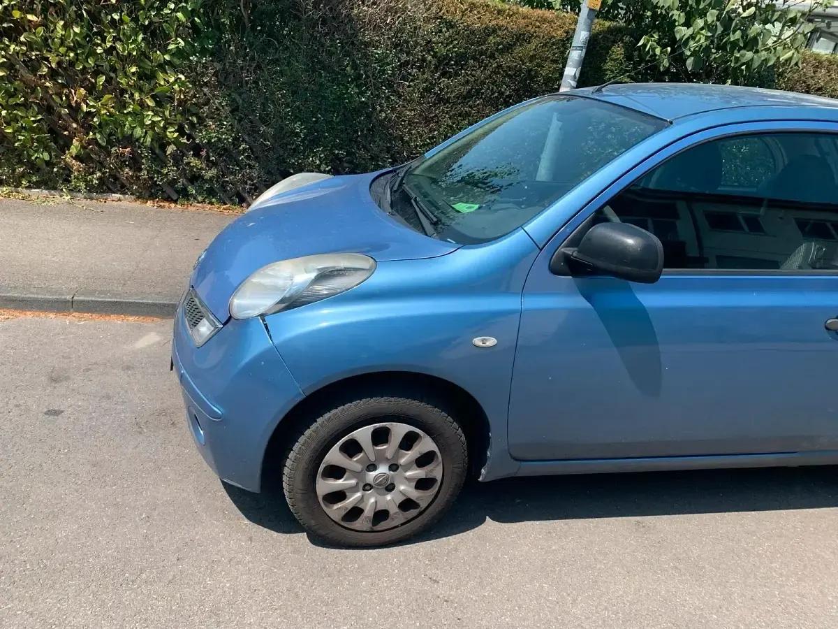 Gebraucht Nissan Micra 80 PS (58 kW) 2009 Blau Kleinwagen