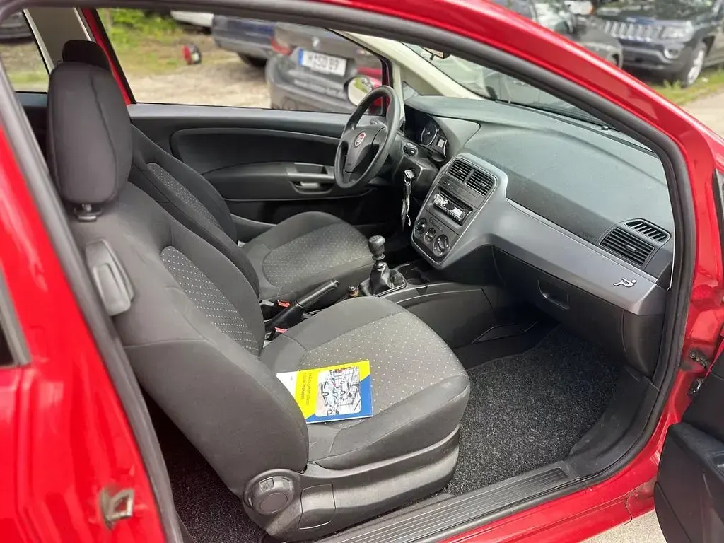 Gebraucht Fiat Grande Punto Active 65 PS (47 kW) 2009 Rot Kleinwagen