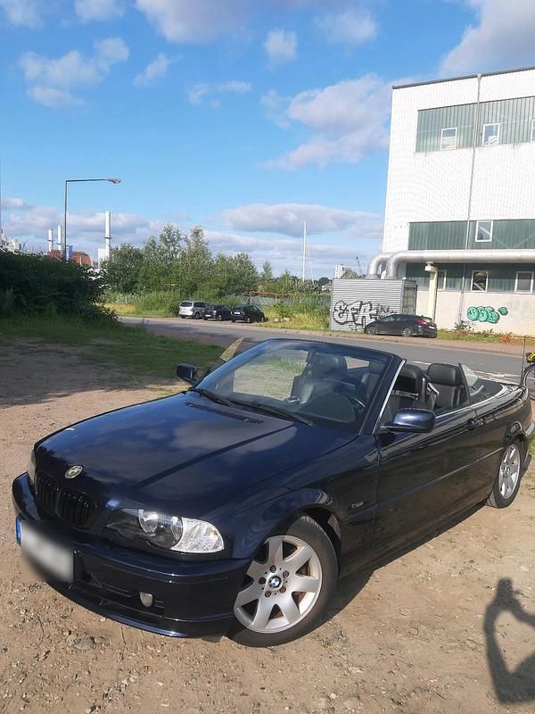 Blau Gebraucht 2001 BMW 320 Cabriolet Cabrio | 2.850 € (Guter Preis) - Bild 1/4