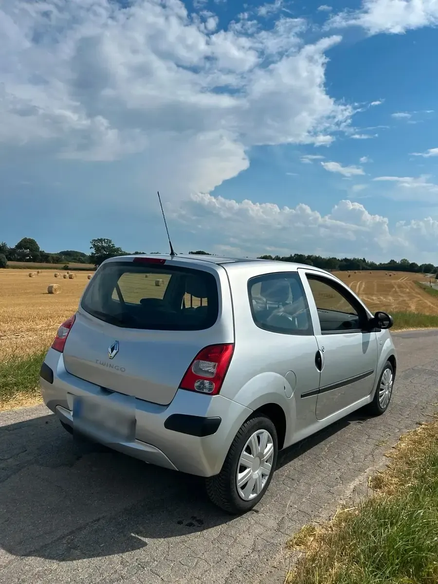 Gebraucht Renault Twingo 76 PS (55 kW) 2008 Silber Kleinwagen