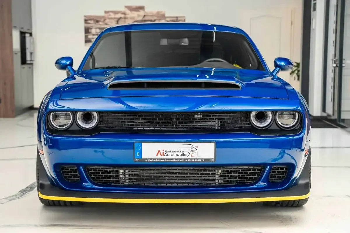 Używany Dodge Challenger 377 KM (277 kW) 2021 Niebieski Coupe