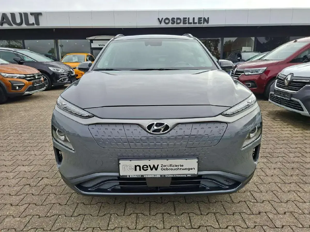 Gebraucht Hyundai Kona Advantage 100 kW (136 PS) 2020 Galaxy grey / mic SUV
