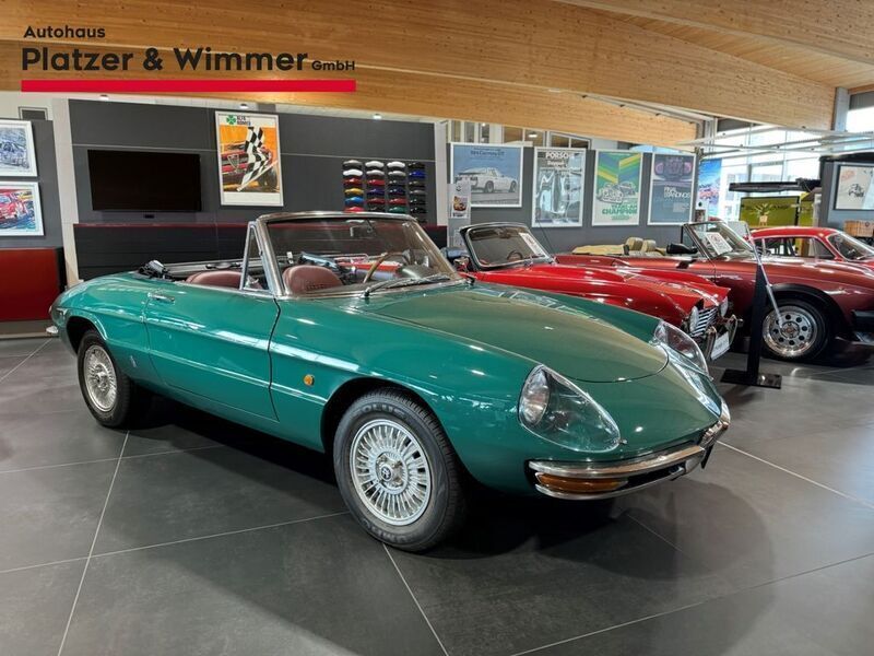 Gruen Gebraucht 1969 Alfa Romeo Spider Cabrio | 69.990 € - Bild 1/4