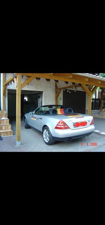 Silber Gebraucht 1999 Mercedes SLK200 Cabrio | 8.999 € (Etwas zu teuer) - Bild 1/4