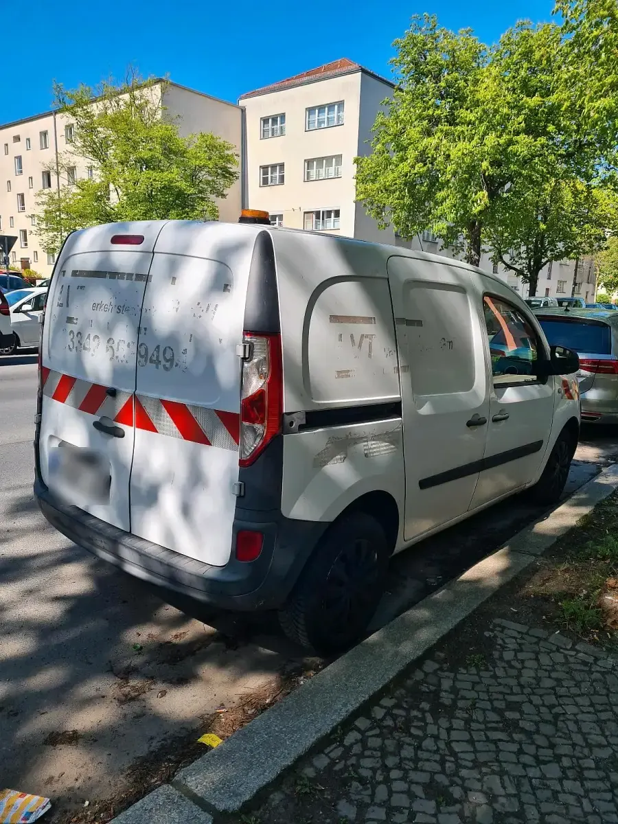 Usata Renault Kangoo 75 CV (55 kW) 2013 Bianco Monovolume