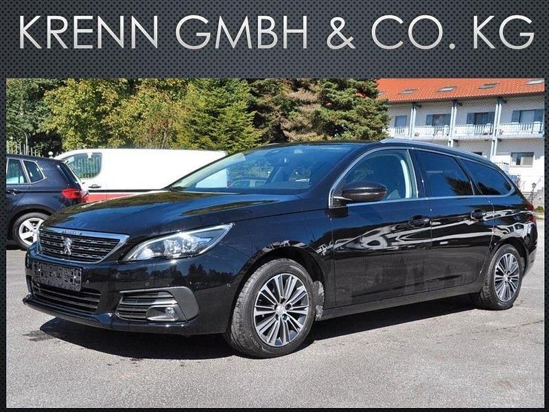Schwarz Gebraucht 2021 Peugeot 308 Allure Kombi | 9.900 € (Fairer Preis) - Bild 1/4