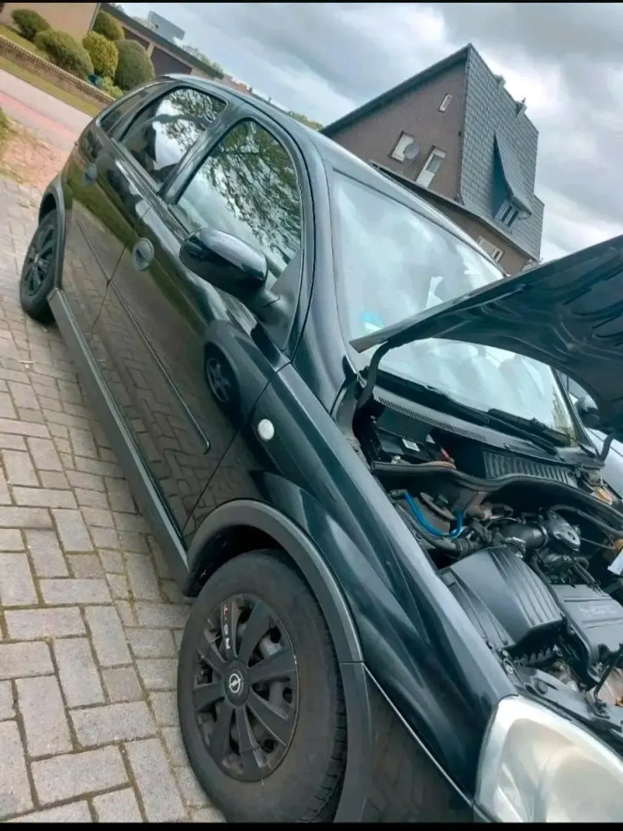 Gebraucht Opel Corsa 75 PS (55 kW) 2002 Schwarz Kleinwagen