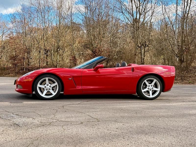 Gebraucht Corvette C6 404 PS (297 kW) 2006 Rot Cabrio