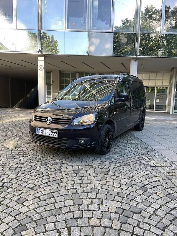Schwarz Gebraucht 2011 VW Caddy Maxi Van / Kleinbus | 9.400 € (Teuer) - Bild 1/4