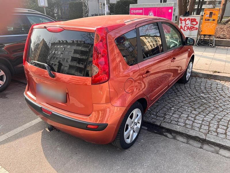 Gebraucht Nissan Note 110 PS (80 kW) 2009 Orange Kleinwagen