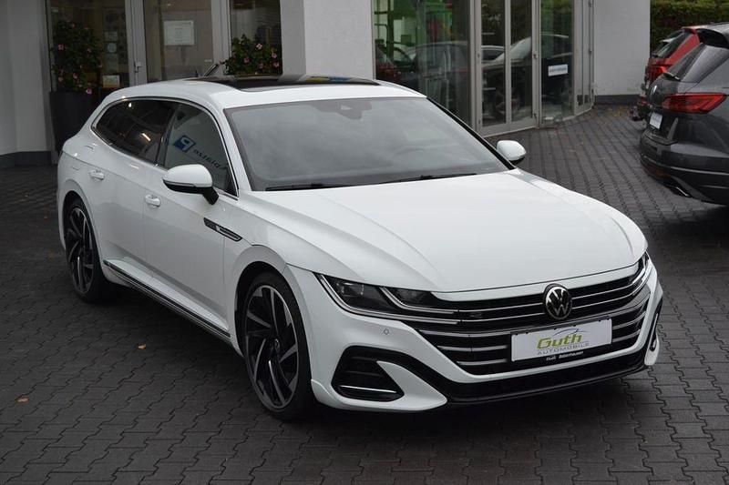 Weiß Gebraucht 2021 VW Arteon R-line Limousine | 27.980 € (Fairer Preis) - Bild 1/3