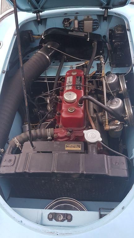 Second-hand MG MGA 68 CP (50 kW) 1958 Verde Cabrio