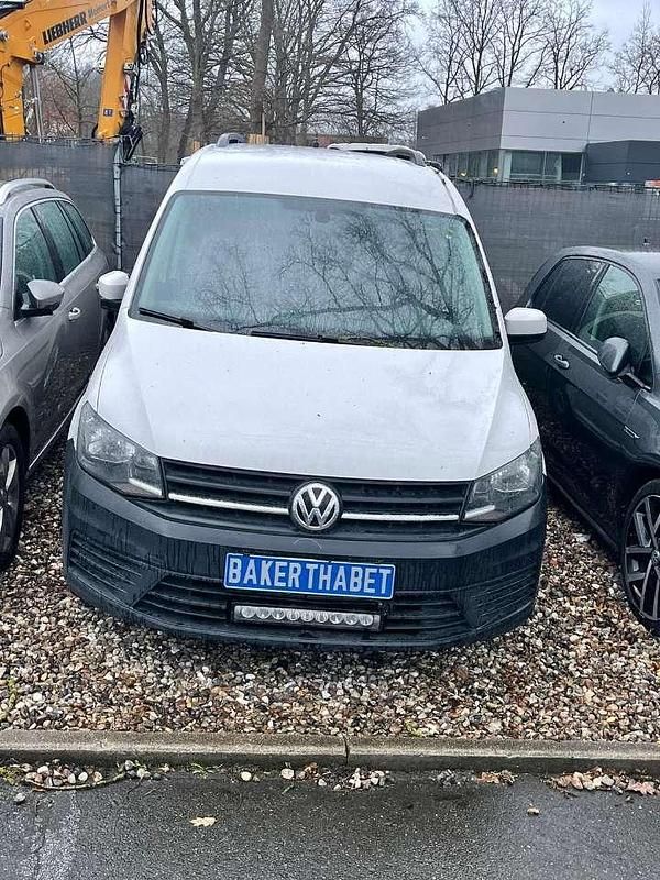 Gebraucht VW Caddy Trendline 102 PS (75 kW) 2017 Weiß Van / Kleinbus