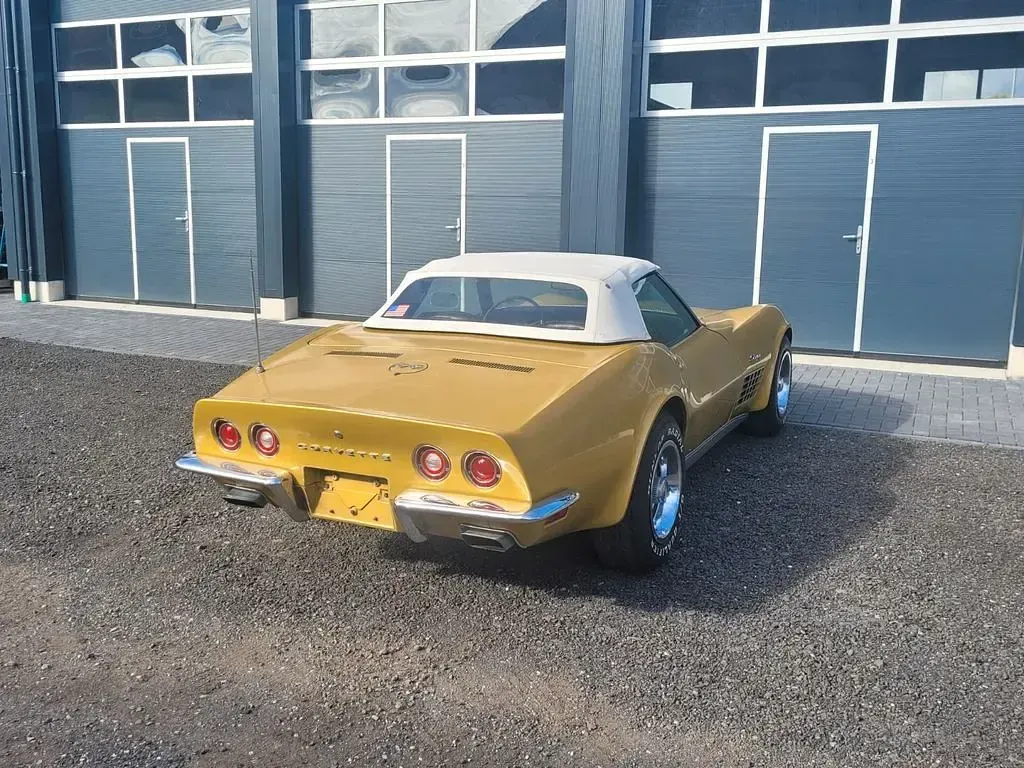 Gebraucht Corvette Stingray 271 PS (199 kW) 1971 Gold Cabrio