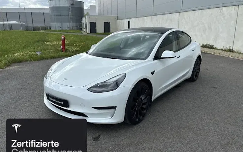 Usado Tesla Model 3 Performance 377 kW (513 CV) 2022 Blanco Berlina