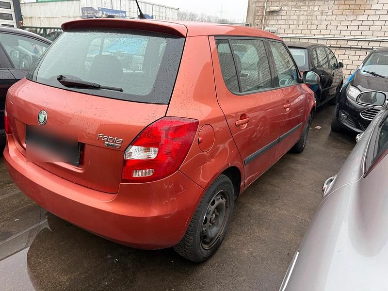 Gebraucht Skoda Fabia 2007 Orange Kleinwagen