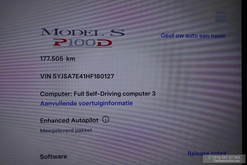 Gebraucht Tesla Model S Performance 450 kW (612 PS) 2017 Grau Kleinwagen