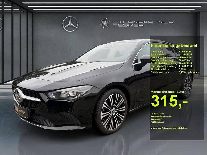 Schwarz Gebraucht 2023 Mercedes CLA200 Limousine | 28.790 € (Superpreis) - Bild 1/3